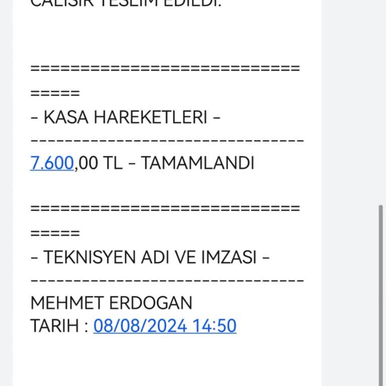 Samsung Teknik Servis Ödemesi Aldı Hizmeti Gerçekleştirmedi
