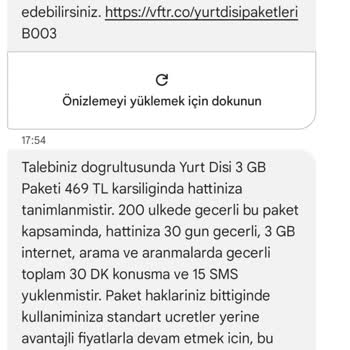 Yanımda Uygulaması Yurt Dışı Paketinde Mükerrer İşlem Sorunu