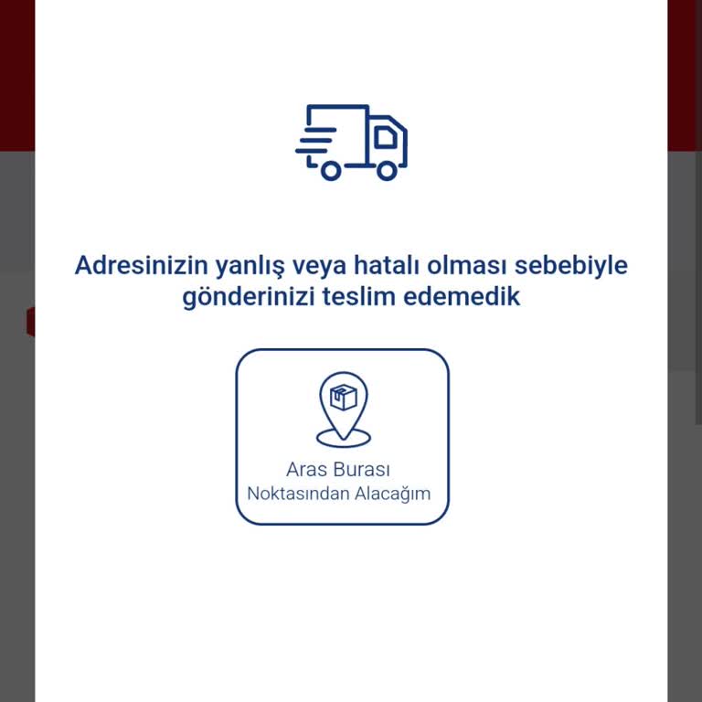 Aras Kargo Teslimat Sorunu Ve Adres Hatası
