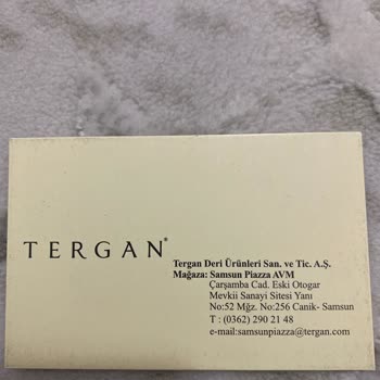 Tergan Deri Aldığım Ayakkabının Gönderilmemesi.