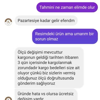 Atalay Gold İmitasyon Yanlış Ürün Gönderimi Ve İlgisizlik