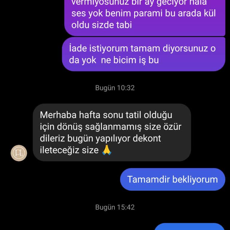 Pixylove Outlet İade Yapmıyor