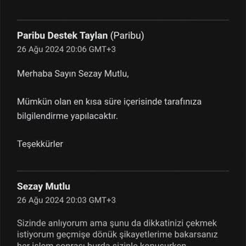 Paribu Para Çekim Sıkıntısı İlk Değil!