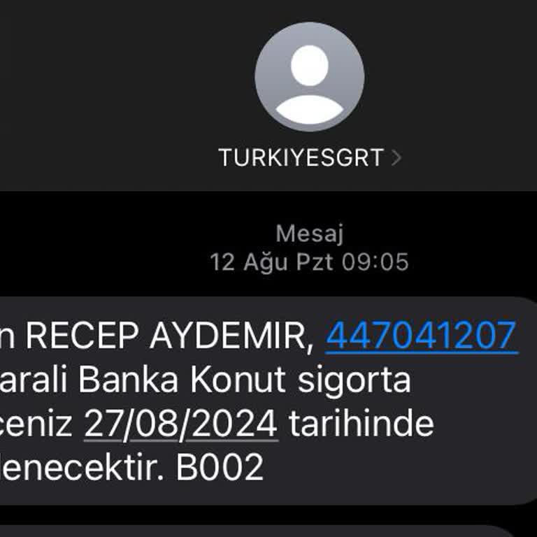 Türkiye Sigorta İznim Olmadan Poliçe Yeniliyor