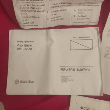 Global Blue Tax Free Şikayet Ediyorum