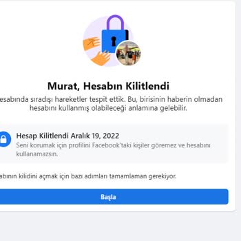 Facebook Hesabım Kilitlendi ve Geri Alamıyorum