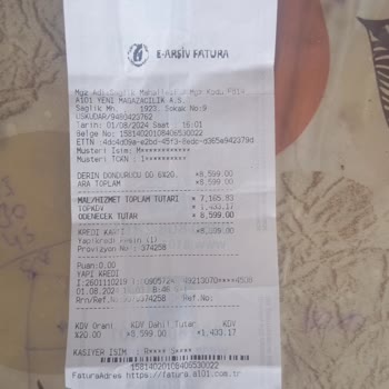 A101 Derin Dondurucu İadesi Almıyor