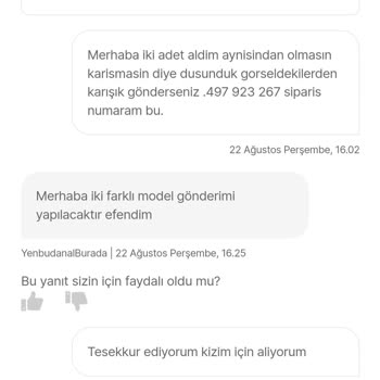 Hepsiburada Görselden Başka Ürün Gönderen Ve Eksik Gönderen Satıcı
