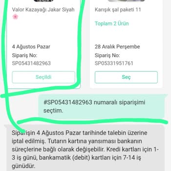 Dolap.com İade Edilen Ürünün Parasını Vermiyor
