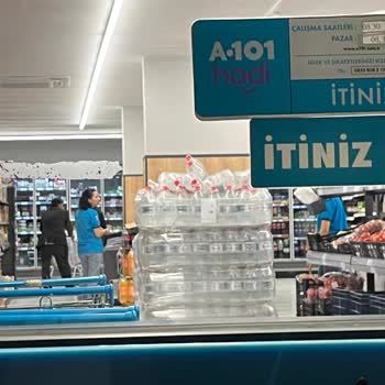 A101 Toprakkale Market Mesai Saatinden Önce Kapatmaması