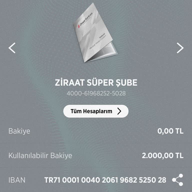 Ziraat Bankası Tamamen Pişman Oldum.