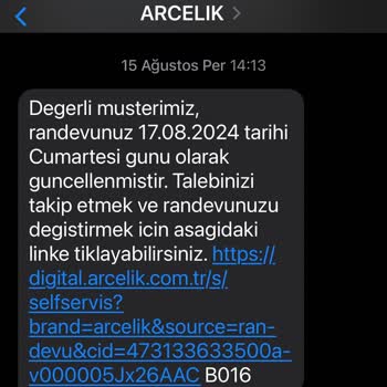 Arçelik Servis Randevularının Sürekli Ertelenmesi