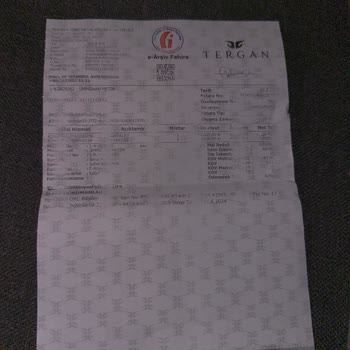 Tergan - Ürün Satışını Yapıp Ürünü Göndermedi