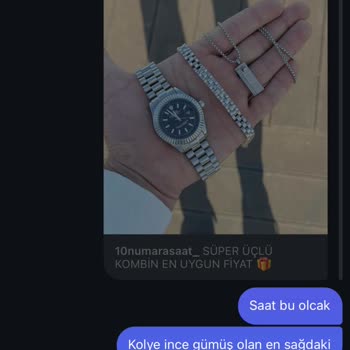 10numarasaat_ (Instagram) Yanlış Ve Eksik Ürün Gönderimi, Müşteri Hizmetleri Yanıt Vermiyor