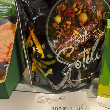 Veggy Migros Ürünün İçindekiler Etiketi Değişmiş