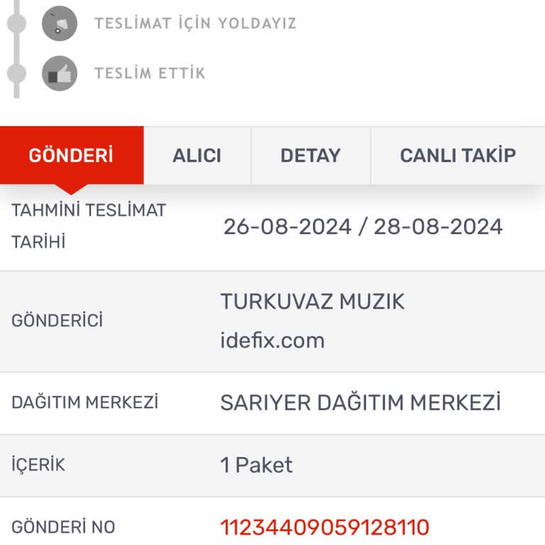 Kargomsende Şirketinin Geciken Kargo Teslimatı