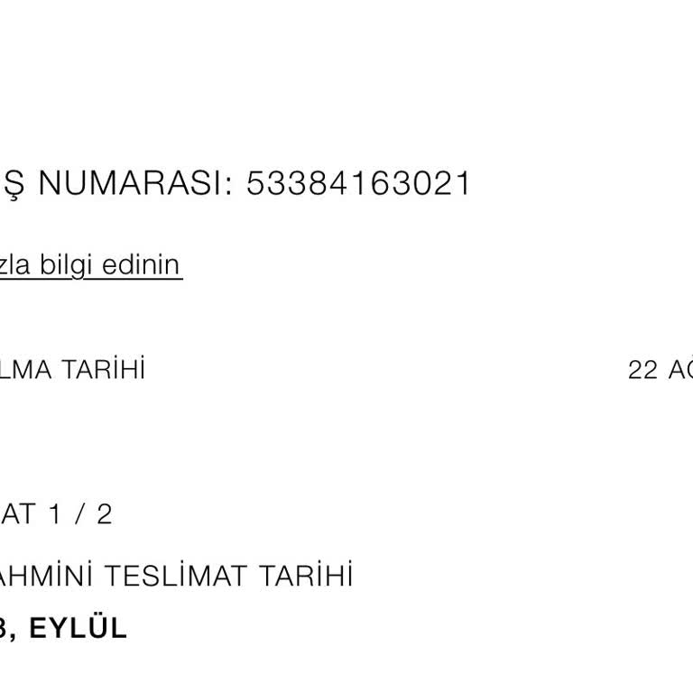 Zara Ürünlerimi Kargoya Vermiyor