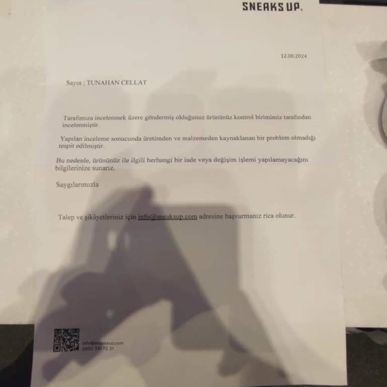 Sneaks Up İade Ve Kutu Problemi