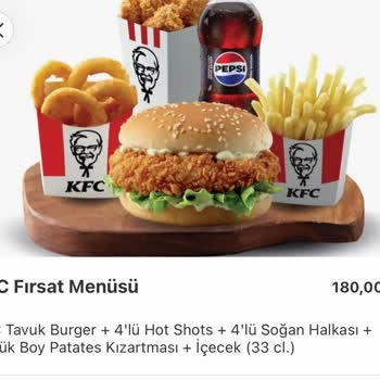 KFC Burger Hüsranı :(