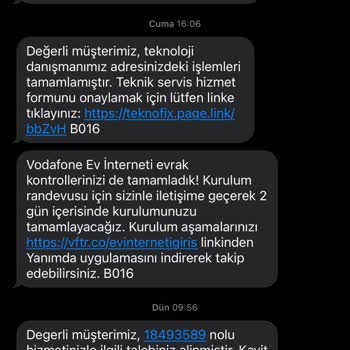 Vodafone Net Ev İnterneti Kurulum Sorunu Ve Taahhüt İhlali