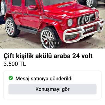 Mercedes Akülü Araba Sahibinden.com Para İadesi