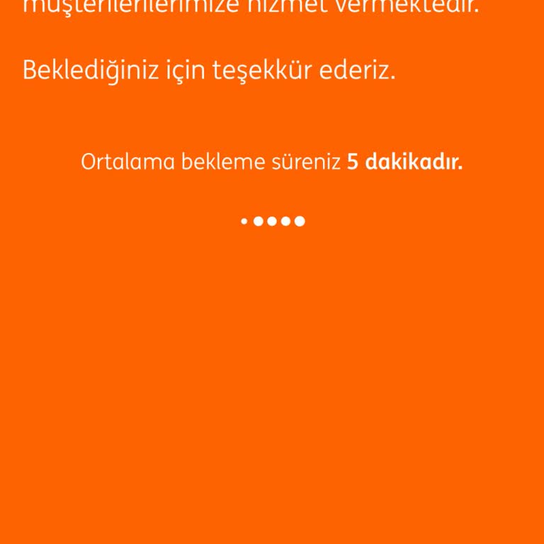 ING Bak Görüntülü Görüşme Yapamıyorum. 2 Saatim Çalındı.