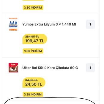 Migros Sanal Markette Zarardayım
