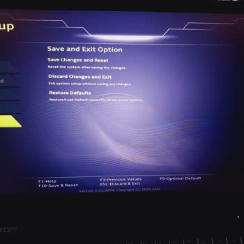 Monster Tulpar T7 Bıos Ekranı Sorunu