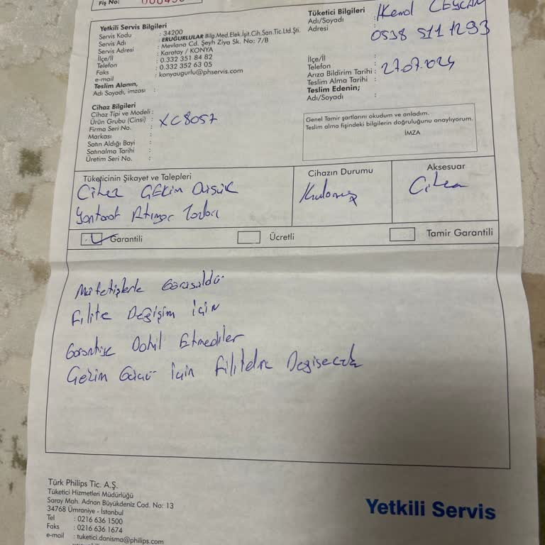 PHILIPS Ev Aletleri Şarjlı Süpürge Sorunu: Garanti Ve Servis Desteği Eksikliği