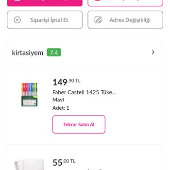 Pazarama Siparişimde Yanlış Ürün Gönderildi.