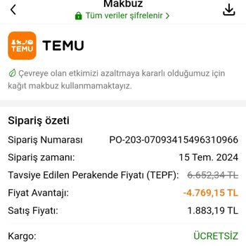 MNG Kargo A Company Of DHL İle Geciken Temu Siparişim