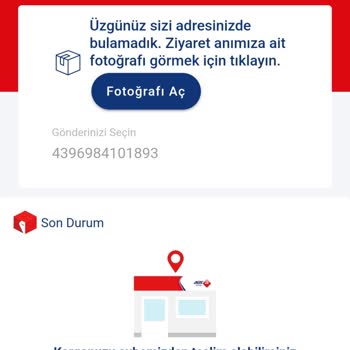 Aras Kargo Evde Olduğum Halde Kargom Teslim Edilmedi.