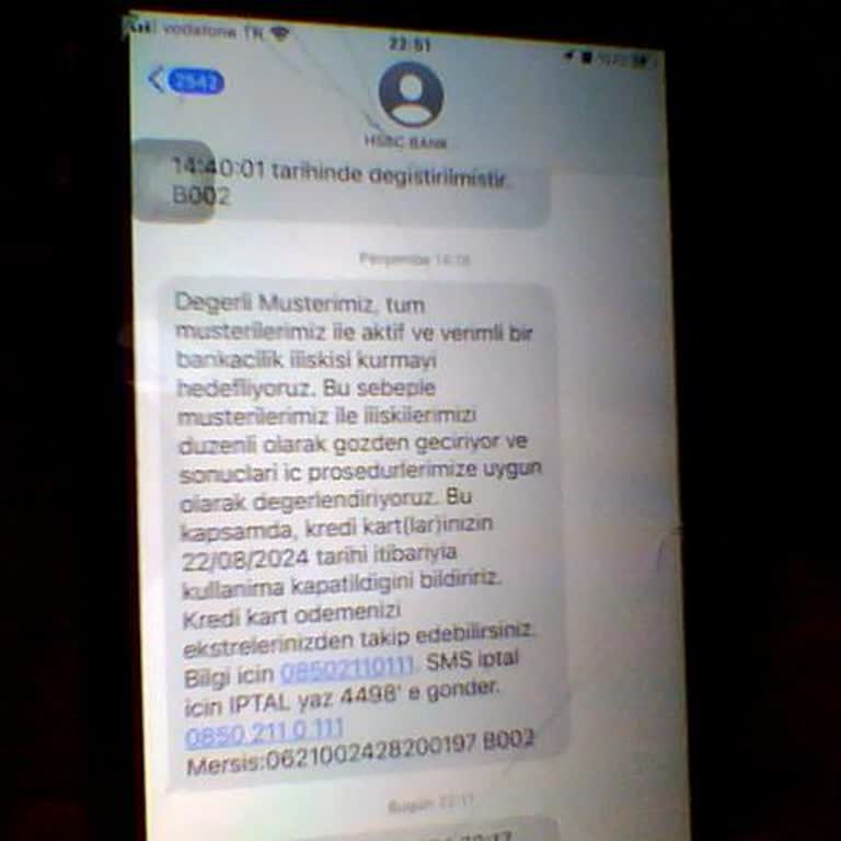 HSBC'nin Ani Kredi Kartı Kapatma Kararı Mağduriyet Yarattı