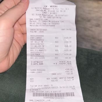 LCW'den Kabul Edilemez Gönderim! Lekeli Ve Kullanılmış Ürün!