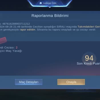 Mobile Legends Haksızlık Yapılıyor Mvp