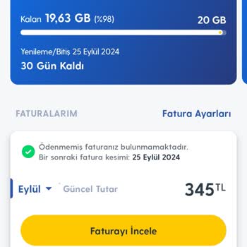 Turkcell'den Sözleşme Sonrası Beklenmedik Fatura Şoku