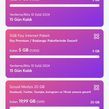 Sosyal Medya Paketimi Kullanamıyorum