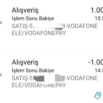 Vodafone Pay Bakiye Yükleme Sorunu