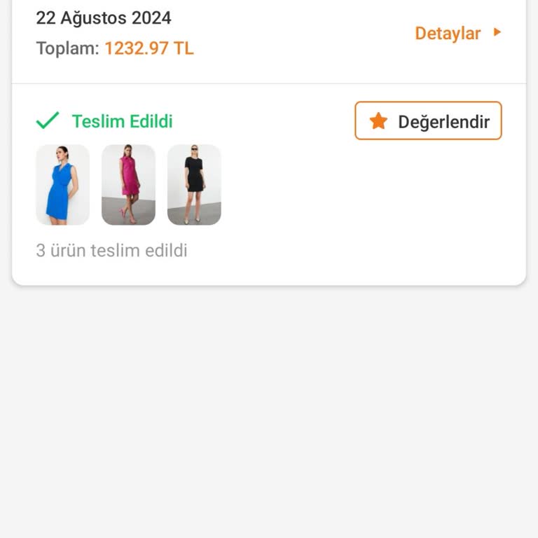 Trendyol Milla Faturamı İletmiyor.