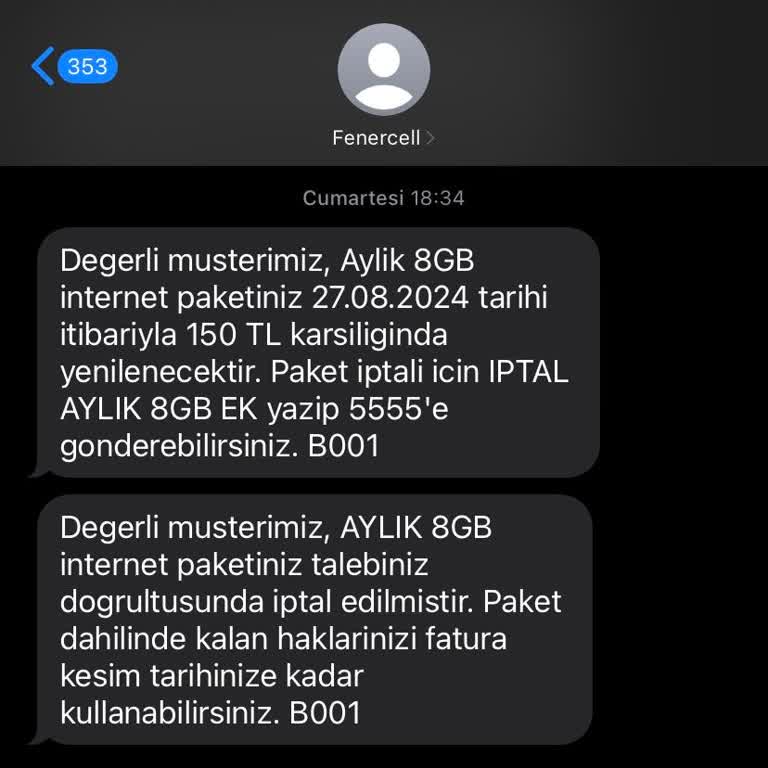 Fenercell Müşteri Hizmetlerine Bağlanamıyorum.
