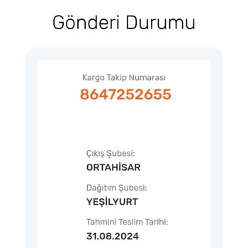 Ceva Malatya Kargom Teslim Edilemedi