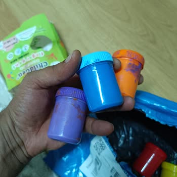 ebebek Parmak Boya Kutusunun Gelişi Güzel Paketlemesi