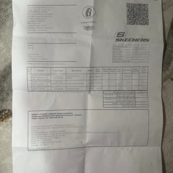 Skechers Üretim Hatalı Ayakkabı