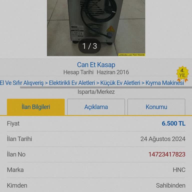 Sahibinden Şikayetim Var Acil Geri Dönüş Bekliyoruz