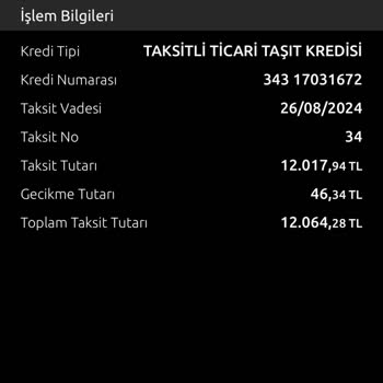 Yapı Kredi Bankası Kredi Ödeme Sorunu Ve Gecikme Faizi