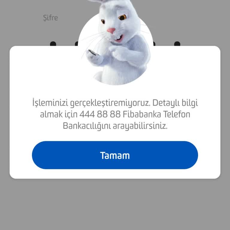 Fibabanka Hesabıma Giriş Blokesi