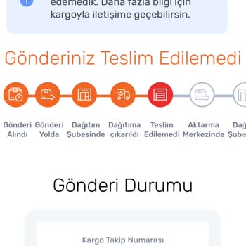 Burenze.com Siparişimin Kargoda Gözükmesine Rağmen Teslim Edilmemesi