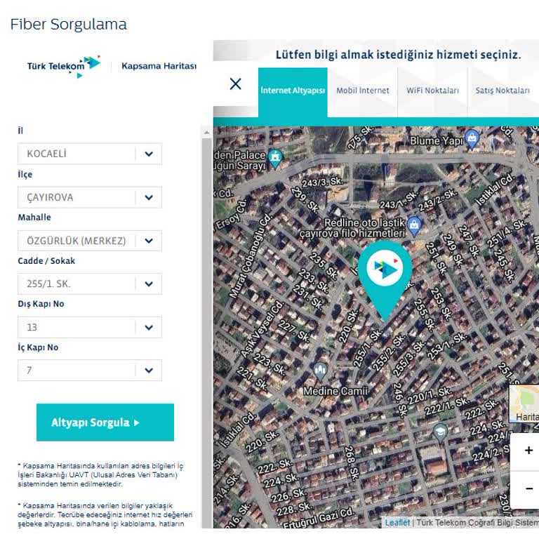 Türk Telekom İnternet Altyapısı Sağlanmadı