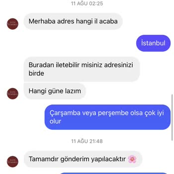 Elen İstanbul Sipariş Gecikmesi Ve İletişim Sorunu
