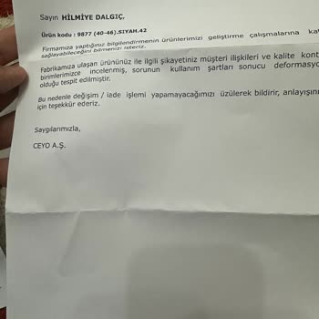 Ceyo Ürününün Arkasında Durmuyor!